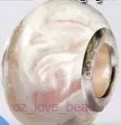 Bead, Pink Murano style Beads