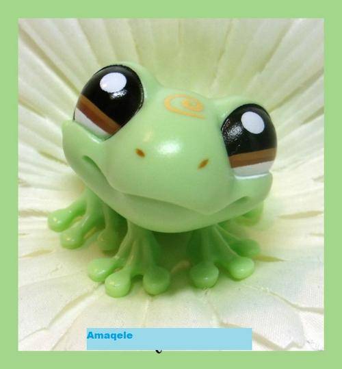 Littlest Pet Shop, Frog - Pistachio Frog 1991
