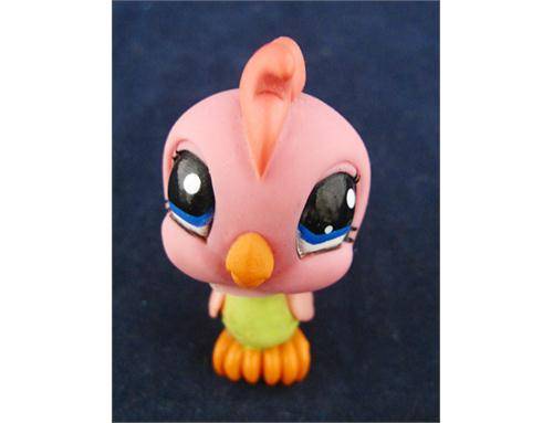 Littlest Pet Shop, Lovely colourful Cockatoo 854