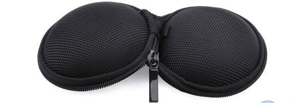 Carrying Case, Cover, Pouch, Bag for Earphones, MP3 player..