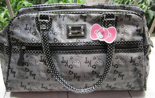 Hello Kitty Travel Bag Black - ONLY ONE!!