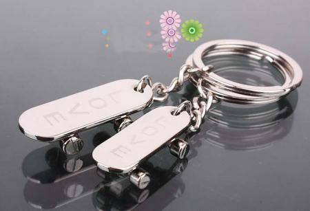 Keyring, Lovers Keyrings - Set of skateboards
