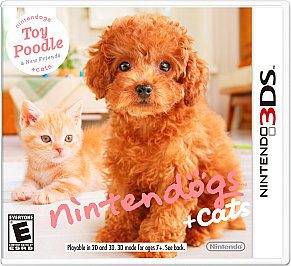 US Game -  below cost: NEW Nintendogs, Toy Poodle and Cats & Friends, for Nintendo 3DS