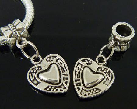 Bead,Dangling Bead, Heart