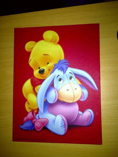 Winnie the Pooh and Eaore Canvas