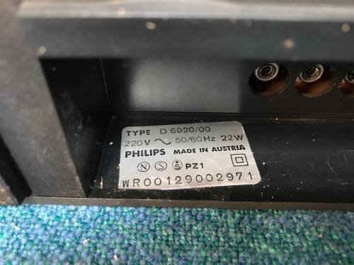 PHILIPS Stereo Portable AV AUDIO VISUAL D6920 Kassetten-Recorder  in very good condition