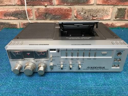 PHILIPS Stereo Portable AV AUDIO VISUAL D6920 Kassetten-Recorder  in very good condition