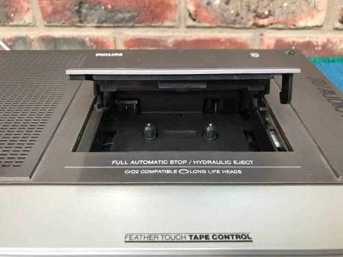 PHILIPS Stereo Portable AV AUDIO VISUAL D6920 Kassetten-Recorder  in very good condition