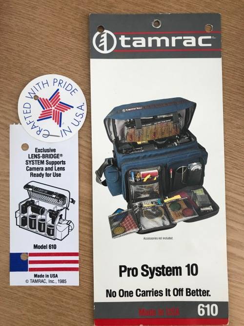 TAMRAC PRO SYSTEM 10 , professional photo bag in black, in good working condition