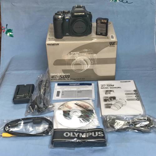 Olympus E-500 digital camera Body in very good working condition.