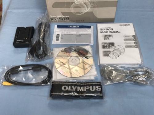 Olympus E-500 digital camera Body in very good working condition.