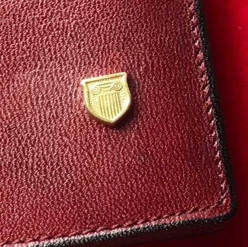Leplat Leather calender cover - case bordeaux Lot 2