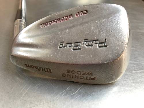 Wilson Clubs 3 + 7 + pitching wedge, Patty Berg, Cup Defender, vintage, collectors item