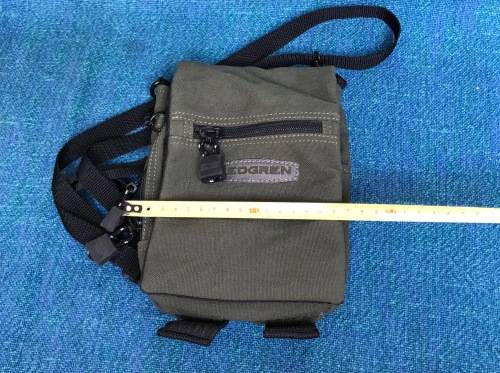 Hedgren canvas cross body bag,forbelt or shoulder bag 17cm x 20cm x 5-8cm, in good condition