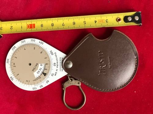Aristo Germany Nr. 670 , Made in Germany, Fahrstrecke in km, vintage,very rare, collectors item