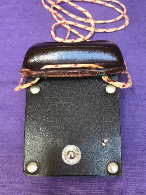 Thommen Switzerland old altimeter + barometer,  19 jewels,  in pouch