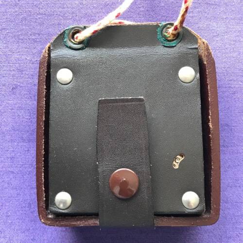 Thommen Switzerland old altimeter + barometer,  19 jewels,  in pouch