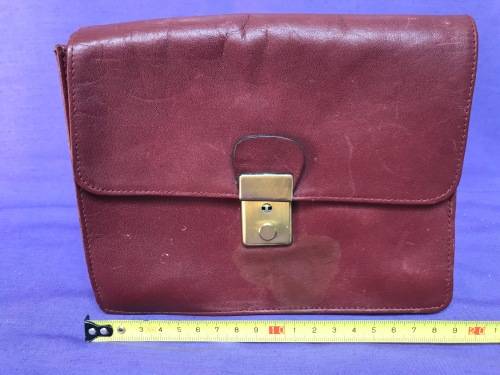 Canon leather hand case / purse , vintage, collectors item