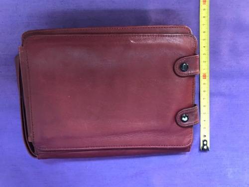 Canon leather hand case / purse , vintage, collectors item