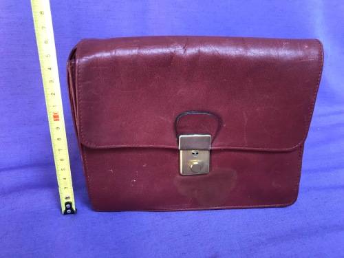 Canon leather hand case / purse , vintage, collectors item