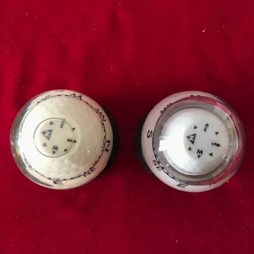 Lufft Kugelkompass 2x, vintage, collectors item