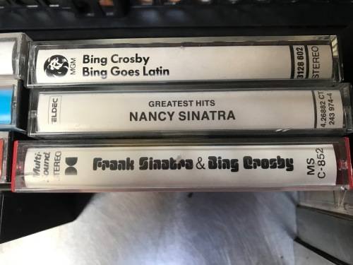 Vintage music tapes 96 tapes , collectors item, mixed music ,tape