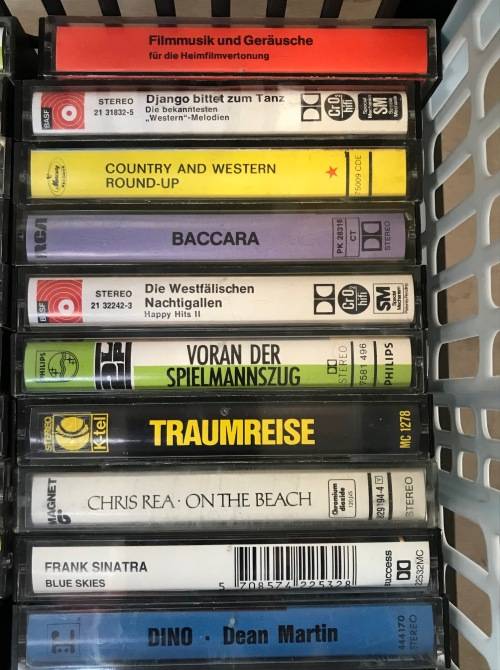 Vintage music tapes 96 tapes , collectors item, mixed music ,tape