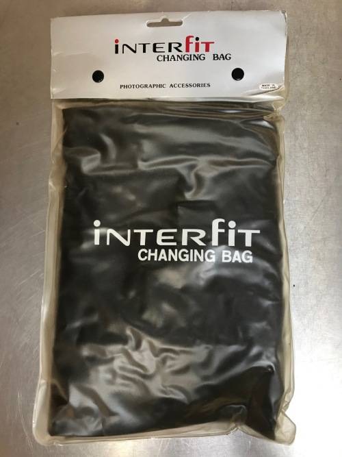 Interfit Darkroom Bag Film Changing Bag - 57cmx60cm,vintage, rare, material plastic,never benn used