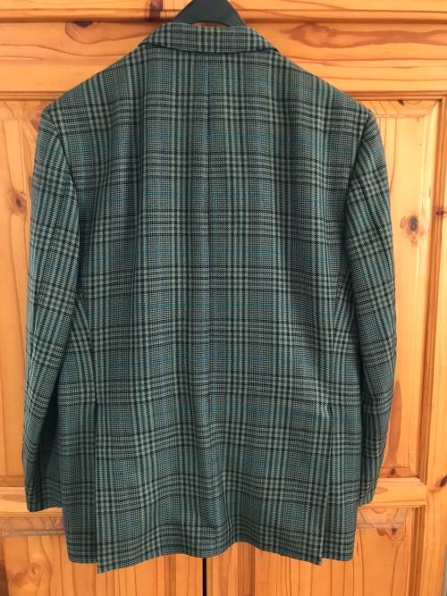 Roy Robson Men`s checkered jacket and grey trousers ,Made in West Germany, size 52 + tie