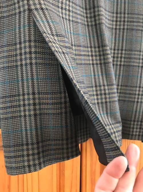 Roy Robson Men`s checkered jacket and grey trousers ,Made in West Germany, size 52 + tie