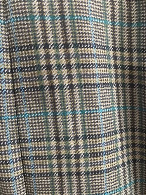 Roy Robson Men`s checkered jacket and grey trousers ,Made in West Germany, size 52 + tie
