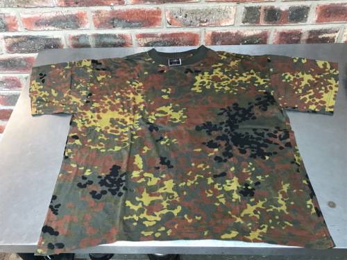 1 xGerman Military camo T-Shirt Gr.XL,new