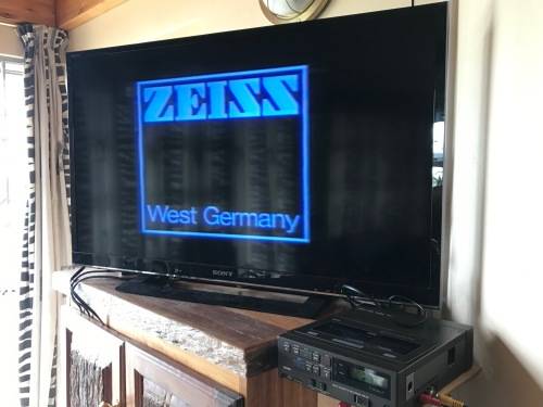 Bauer VHS Tape Cassette Recorder / Player, portable , VRP 30 , rare, in working condition