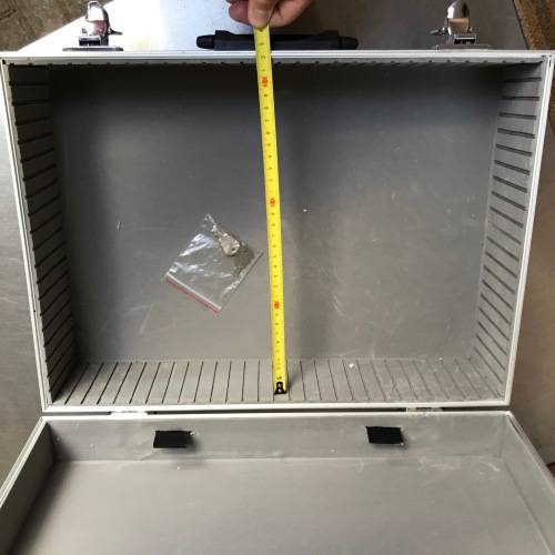 Aluminium Briefcase, Case, tool box, carring case, 33cm x 46cm x 16cm