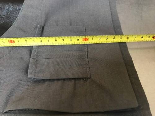 Shotgun Shooting vest , size 38 , grey, green, vintage,