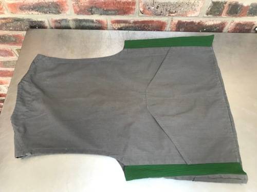 Shotgun Shooting vest , size 38 , grey, green, vintage,