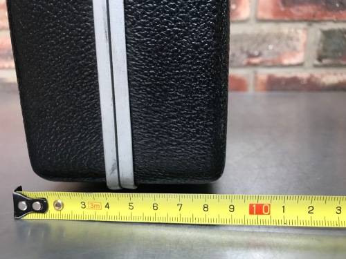 Vintage Samsonite Classic Black Hard Shell Slim Brief Case with Combo Lock, from 70/80ties Germany