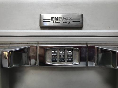 Embags Hamburg Aluminium Case, briefcase, document case from Germany