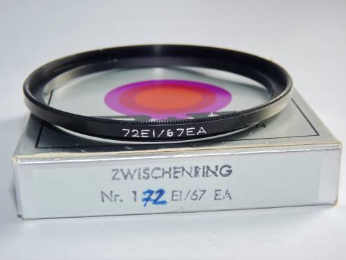 BW Metal Adapter Ring F 72mm - L 67mm, B+W, Filter 72mm to Lens 67mm