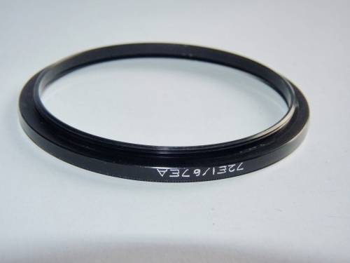 BW Metal Adapter Ring F 72mm - L 67mm, B+W, Filter 72mm to Lens 67mm
