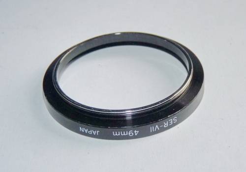 Metal Adapter Ring Serie 7 to 49mm, Filter Serie 7 to Lens 49mm, Serie VII,