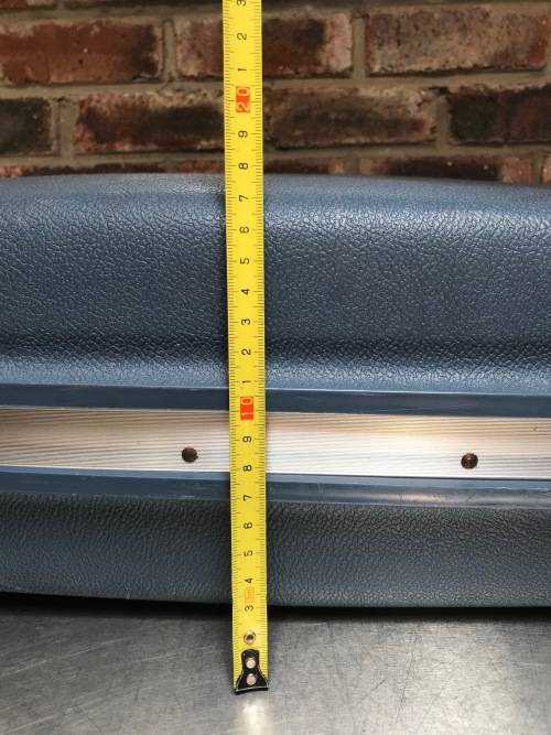 Samsonite Suitcase retro vintage blue from the 70s