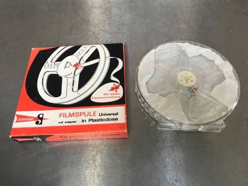 Schneider PS 8 / super 8 Universal Film Reel Spool 60m