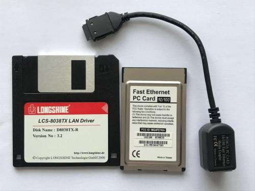 Longshine PCMCIA Fast Ethernet 10-100 CardBus Adapter