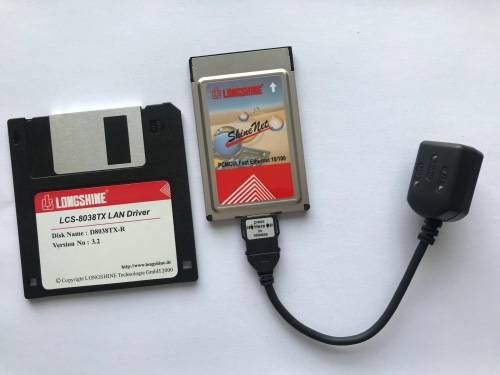 Longshine PCMCIA Fast Ethernet 10-100 CardBus Adapter