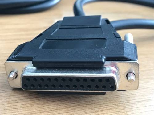 Printer Cable DB25 Male to DB25 Female or DB9 Female ,2m long