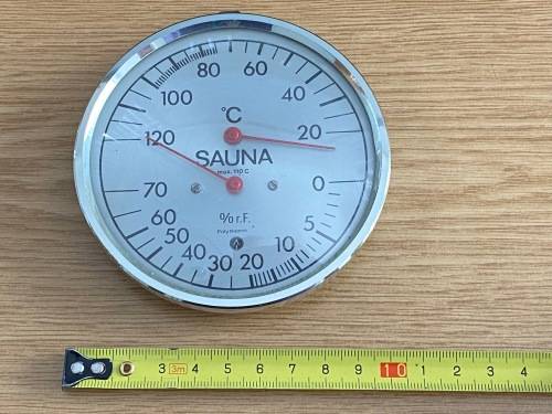 Sauna thermostat polytherm (elica) vintage, collectors item , from Germany