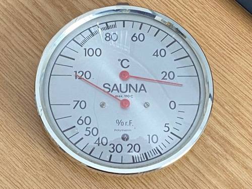 Sauna thermostat polytherm (elica) vintage, collectors item , from Germany