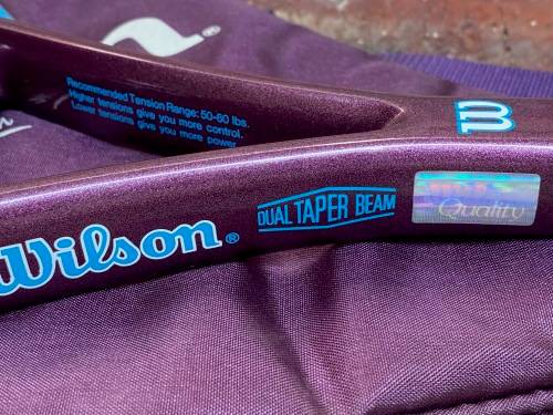 Wilson DTG Tennis Racket vintage collectors item, Konica
