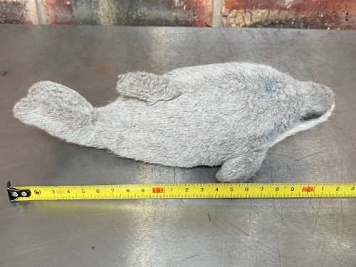 Steiff dolphin 2320/25, Germany, collectors item, vintage, kids toy, made in Germany